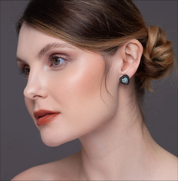 Wrapped Heart Earrings